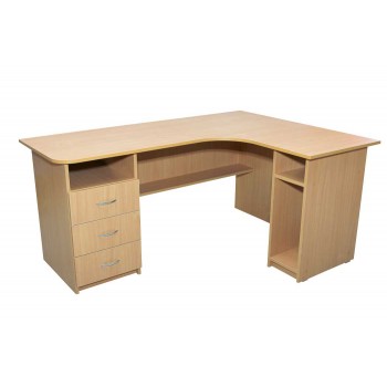 Computer corner table without shelf (4007)