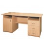 1-door desk with three drawers (4104)
