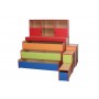 Superstructure with shelves to the bed (28022)