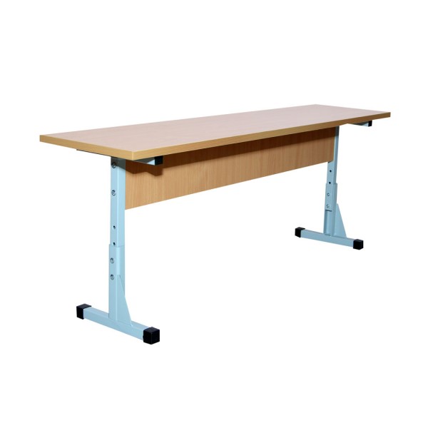 Bench 2-seater without backrest with plastic cover №4-5-6 (24028Pl)