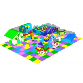 Soft children's play area from 40-50 sq.m (sm-0407)