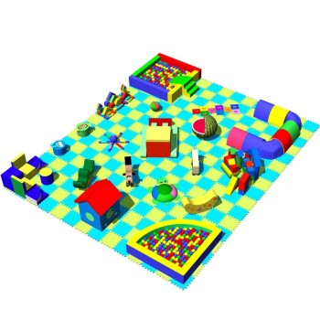 Children's play area 100 sq.m (sm-0409)