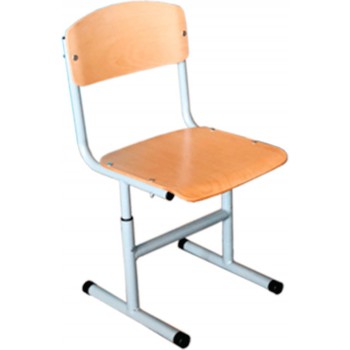 Student's chair with variable height T-shaped (80393)