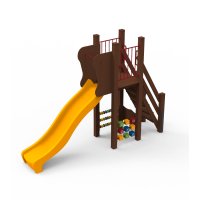 Children's complex Camel slide height 1.2 m (11957-8)
