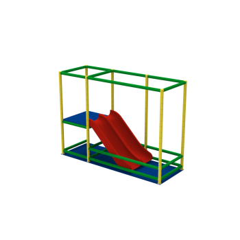 Секция Горка двойная с бассейном (61071-8)