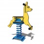Plastic rocker with spring "Dog" TE253PE