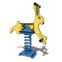 Plastic rocker with spring "Hare" TE251PE