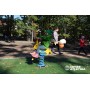 Plastic rocker with spring "Hare" TE251PE