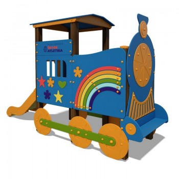 Engine with a slide "Happiness" T512