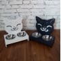 Cat feeder Black cat (257.01)