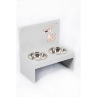 Feeder stand for small dog breeds (249.01)
