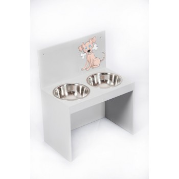 Feeder stand for medium-sized dog breeds (251.01)