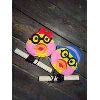 Props for an animator: winder duck Lalafan (705.07)