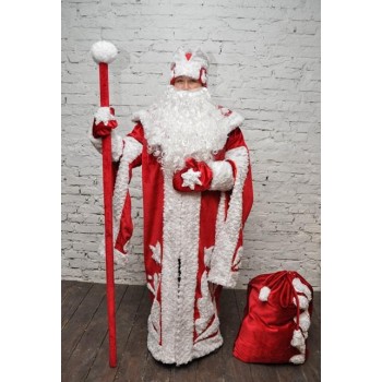 Costume for animator Santa Claus lux (300.02)
