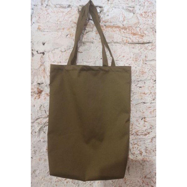 Eco-friendly shopping bag olive twill mixed density 200 (774.01)